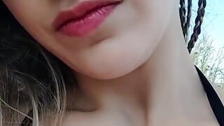 Very Hot New Video Having Sex on the Beach and Taking All the Cum!